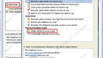 Outlook Otomatik Yanıt