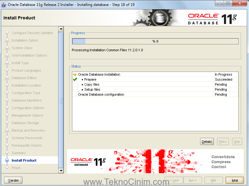 Oracle Nasıl Kurulur